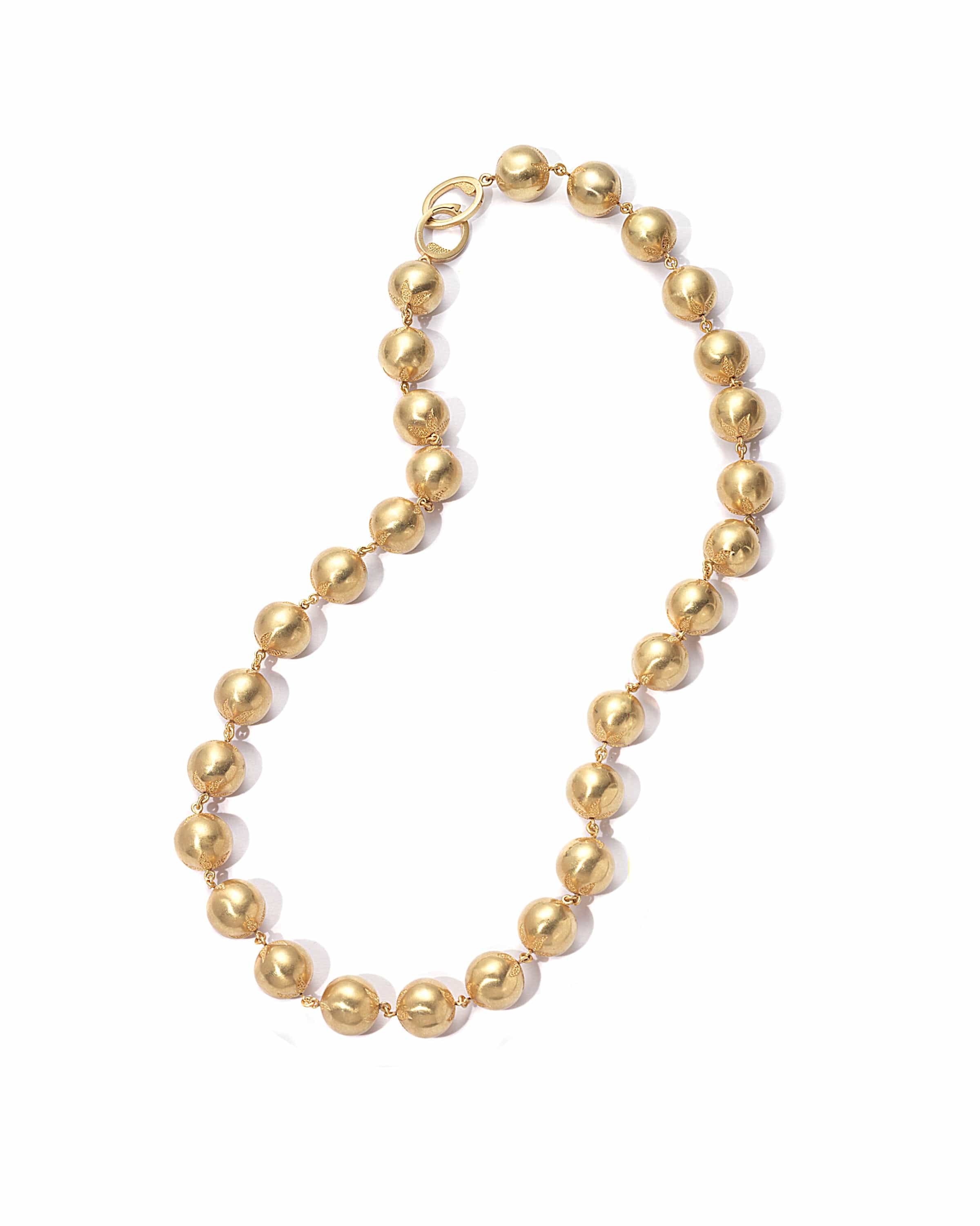 The Golden Ball Chain Necklace - Coomi