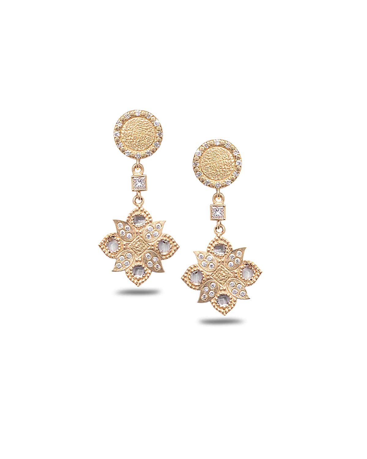 The Trinetra Single Drop Earring - Coomi