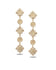 The Trinetra Three-Tier Drop Earring - Coomi