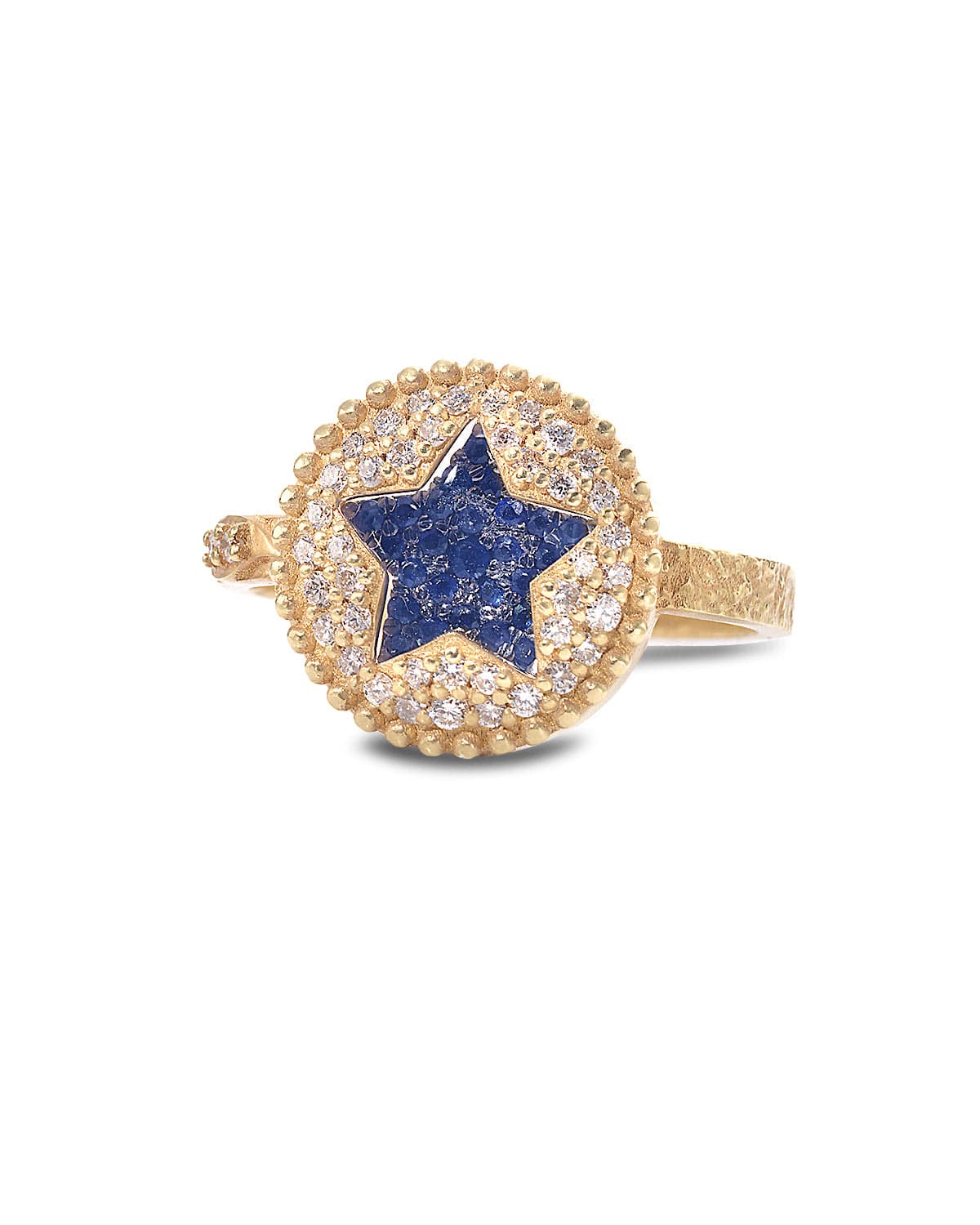 The Crystal Blue Star Ring - Coomi