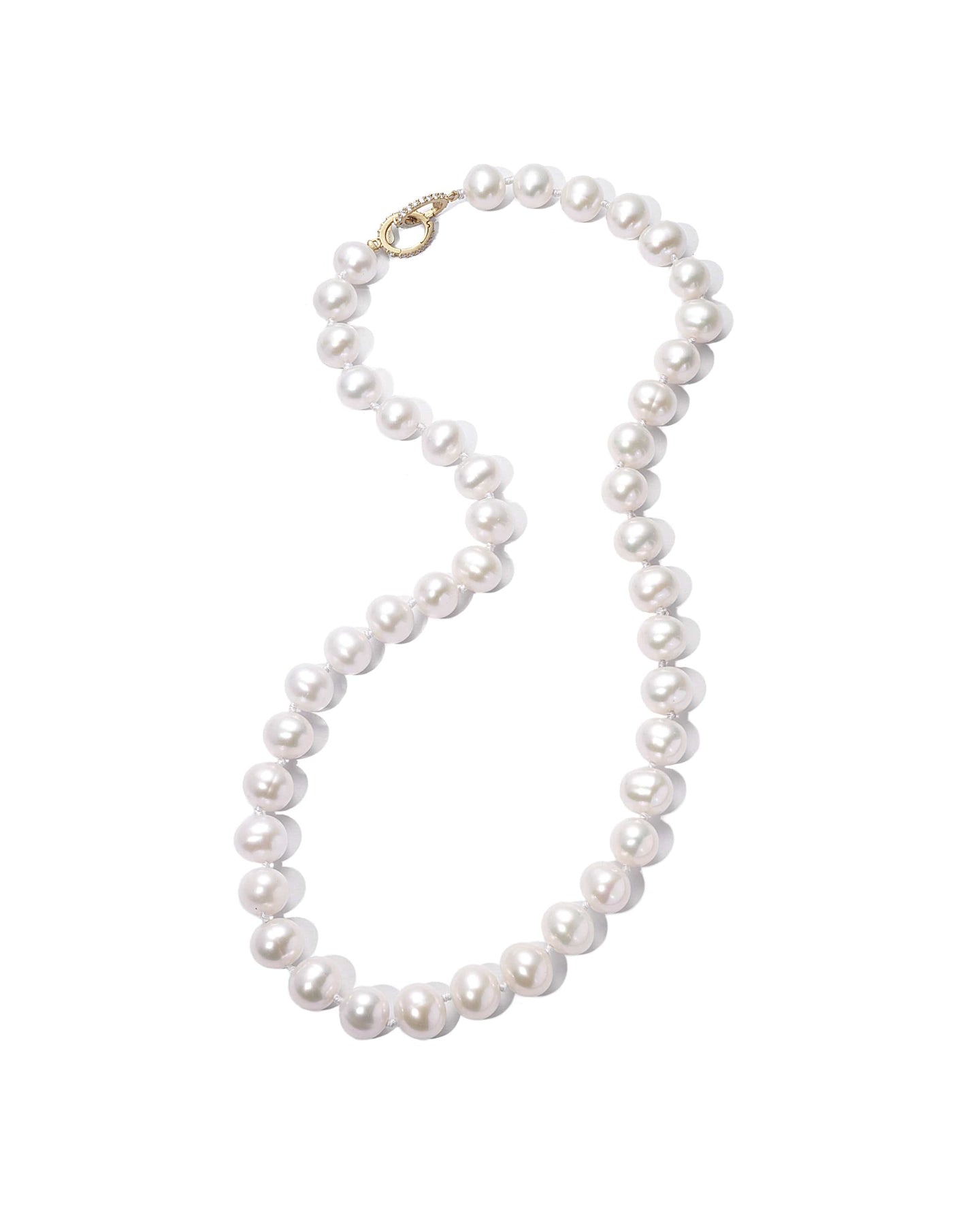 Affinity White Pearl Necklace - Coomi