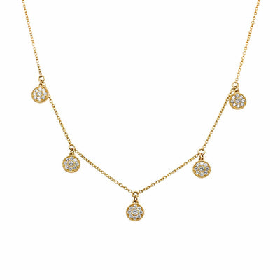 5 Charm Opera Necklace