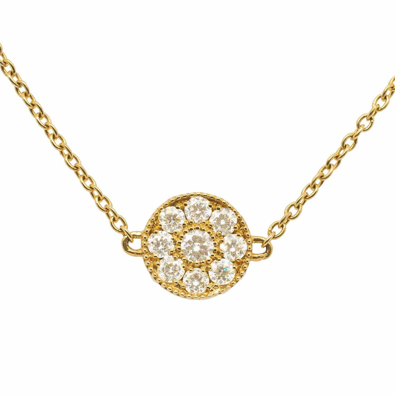 Round Disk Opera Necklace - Coomi