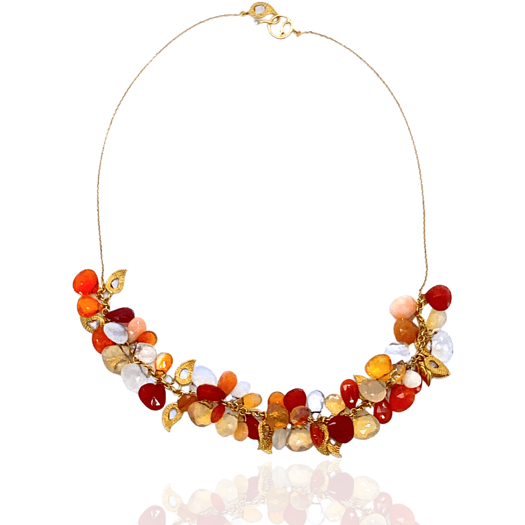 Fire Opal Necklace - Coomi