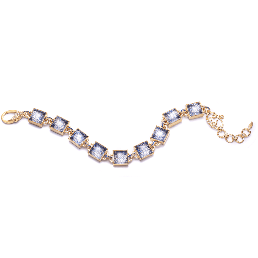 Crystal Blue Sapphire Bracelet - Coomi