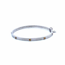 Load image into Gallery viewer, Terra Citrine Silver Bangle - Coomi
