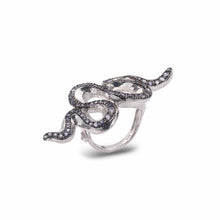 Load image into Gallery viewer, Sterling Silver Iolite Hydra Ring - Coomi

