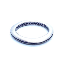 Load image into Gallery viewer, Tribal iolite Wave Bangle 10mm Thick - Coomi
