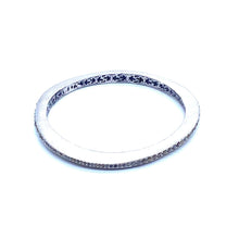 Load image into Gallery viewer, Tribal diamond Wave Bangle 5mm Thick - Coomi
