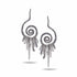Sterling Silver Iolite Spiral Earrings - Coomi