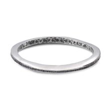Load image into Gallery viewer, Shiny Sterling Silver Iolite Wave Bracelet - 5mm - Coomi
