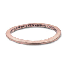 Load image into Gallery viewer, Tribal rose gold plated wave bangle 5mm thickness - Coomi
