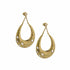 20K Eternity Chain Hoop Diamond Earrings - Coomi