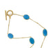 Eternity 20K Elegant Turquoise and Diamond Necklace - Coomi