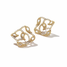 Load image into Gallery viewer, 20K Vitality Vine Earrings with Diamond - Coomi
