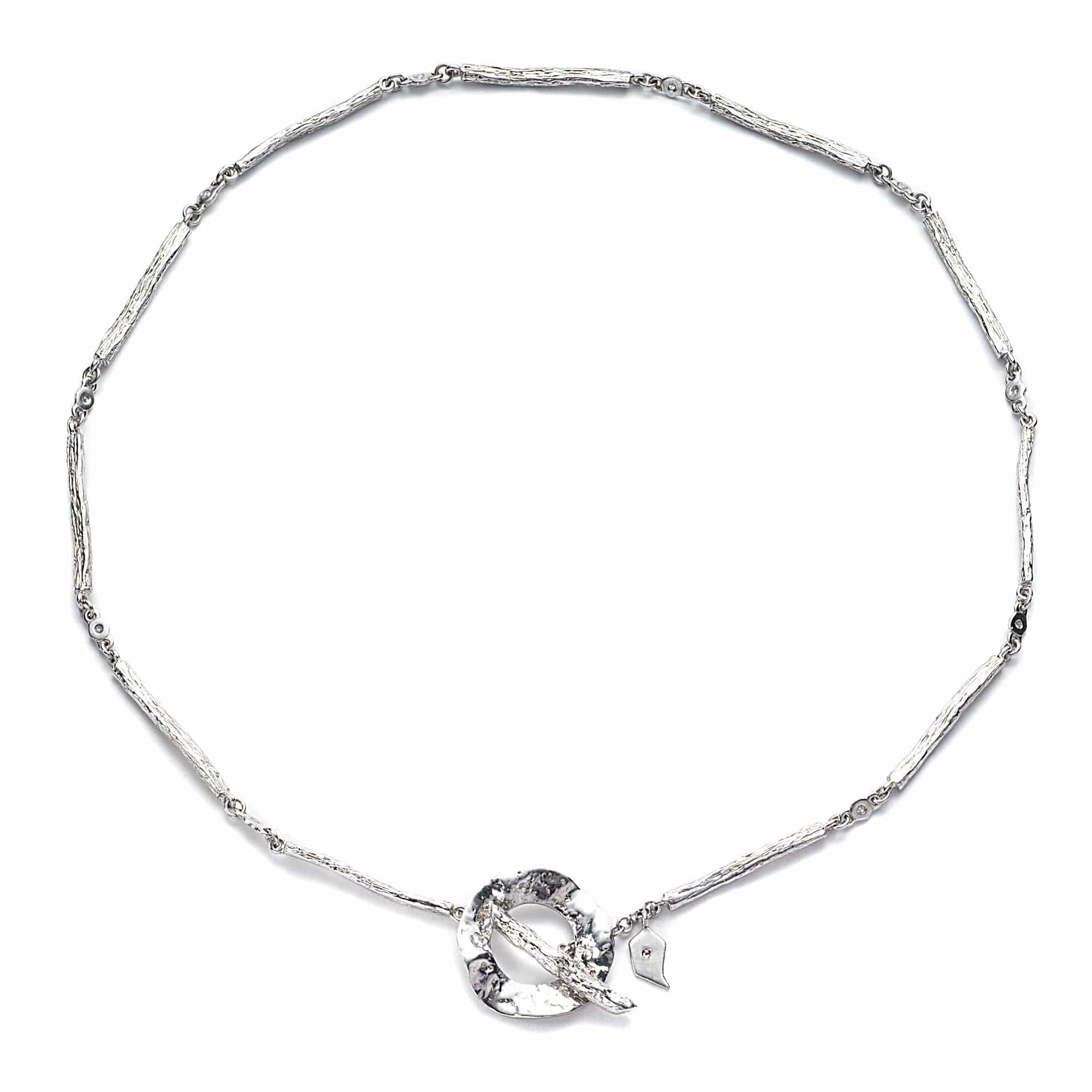 Serenity Sterling Silver Twig Necklace - Coomi