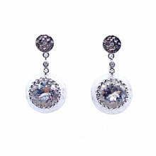 Load image into Gallery viewer, Dune sterling silver Rock Crystal Drop Earrings - Coomi
