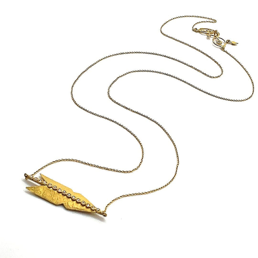 Antiquity 20K Arrow Head Necklace - Coomi