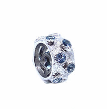 Load image into Gallery viewer, Dune Sterling Silver Faceted Stone Blue Topaz Ring - Coomi

