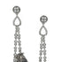 Trinity Earring Set In 20K Gold With Double Strand Brown Diamond Beads - Coomi