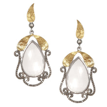 Load image into Gallery viewer, Vitality Sterling Silver Pear Shaped Earring - Coomi
