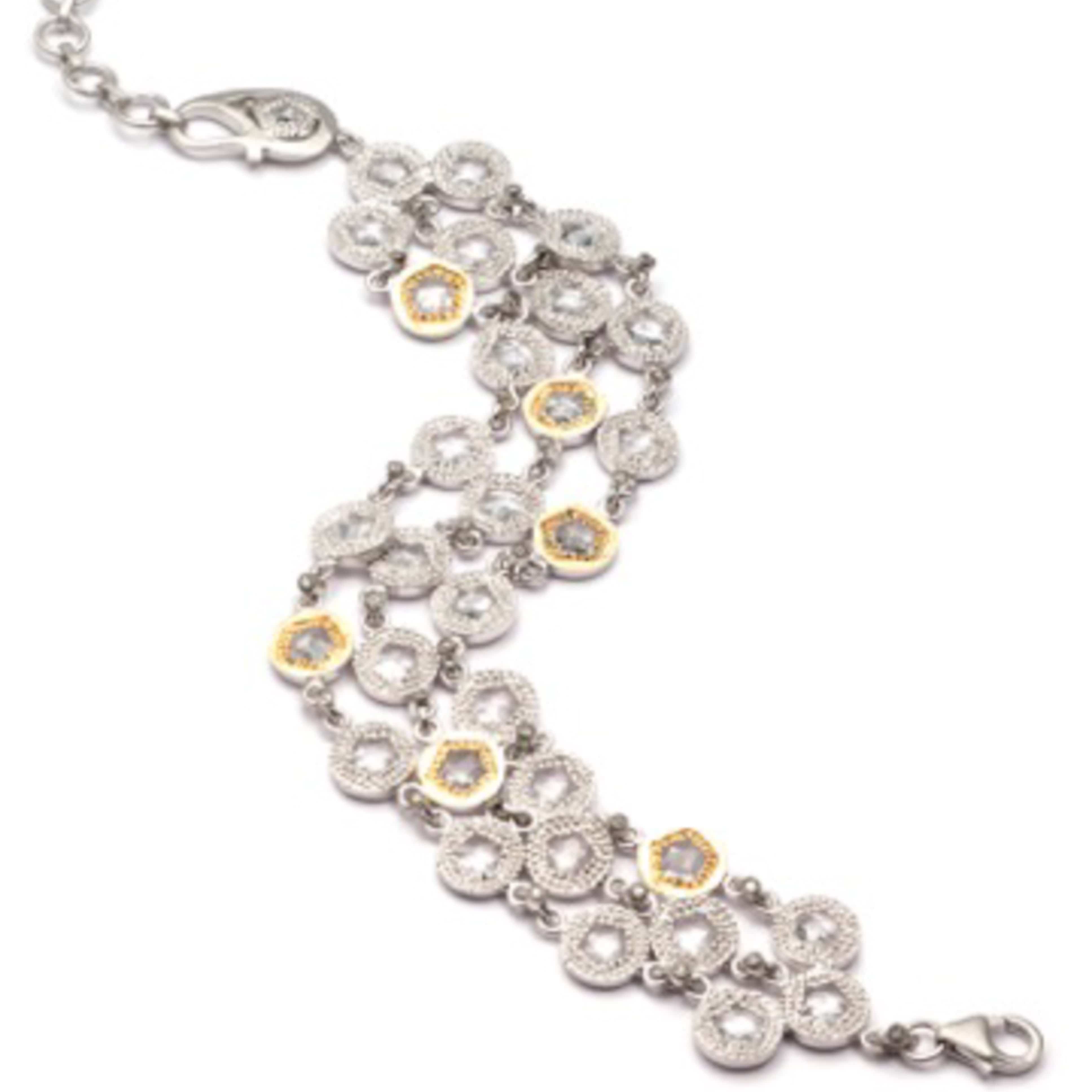 Sterling Silver Opera Crystal Bracelet - Coomi