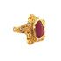Luminosity Cocktail Ring with Diamonds and Ruby - Coomi