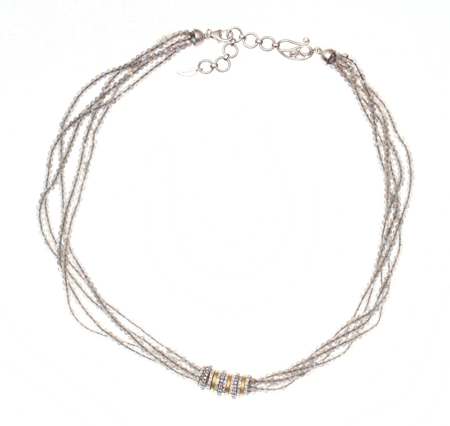 Vitality 20K Labradorite and Crystal Necklace - Coomi