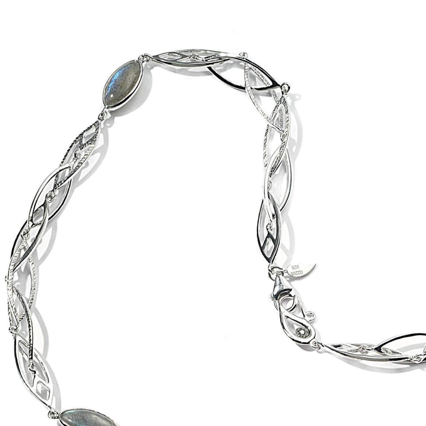 Silver Labradorite Necklace - Coomi