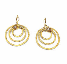 Load image into Gallery viewer, Luminosity 20K Spiral and Paisley earrings - Coomi
