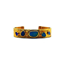 Load image into Gallery viewer, Sterling Silver and 22k Gold Opal Bracelet - Coomi
