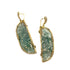 Long Antiquity Earrings with Antique Roman Glass and Diamonds - Coomi