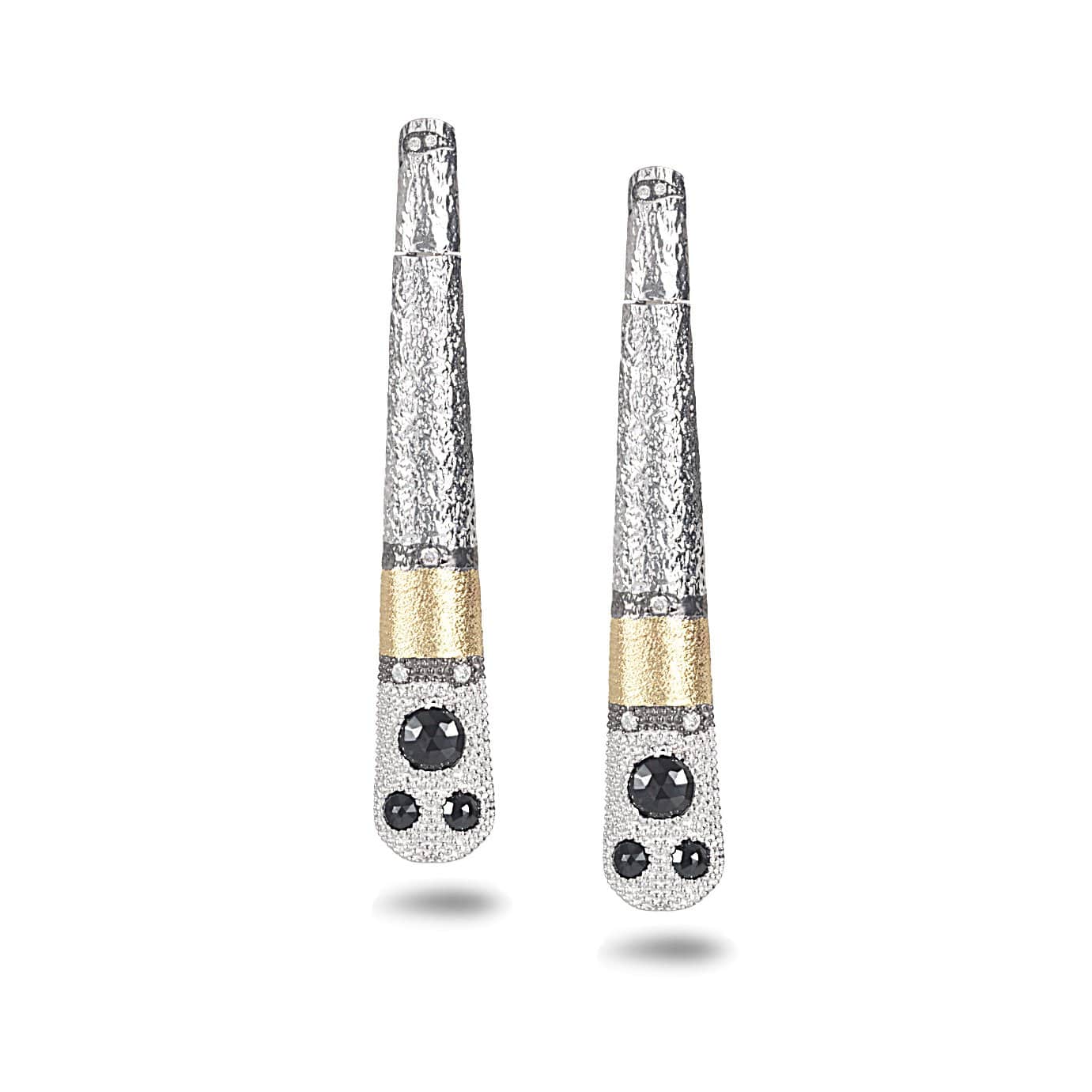 Sterling Silver Stiletto Earrings - Coomi