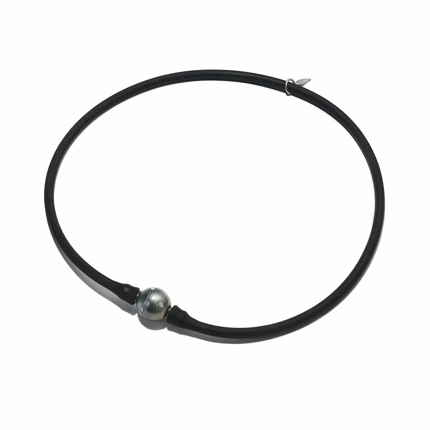 Affinity Gray Pearl and Diamond Necklace - Coomi