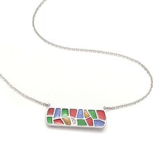 Load image into Gallery viewer, Sterling Silver Sagrada Passion &quot;Love&quot; Diamond Necklace - Coomi
