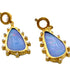 Gold Plated Australian Opal Earrings - Coomi