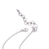 Sterling Silver White Topaz and Diamond Bar Necklace - Coomi