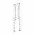 Sterling Silver White Topaz and Crystal Duster Earrings - Coomi