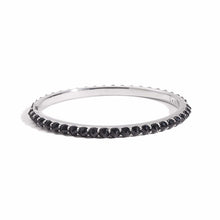 Load image into Gallery viewer, Sterling Silver Black Spinel Bracelet - Coomi
