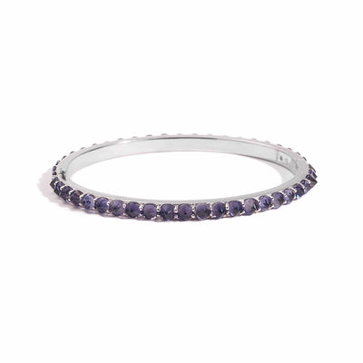 Sterling Silver Iolite Bracelet