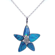Load image into Gallery viewer, Affinity Sterling Silver Opal Flower Pendant - Coomi
