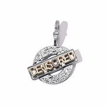 Load image into Gallery viewer, Sterling Silver &quot;Censored&quot; Pendant - Coomi
