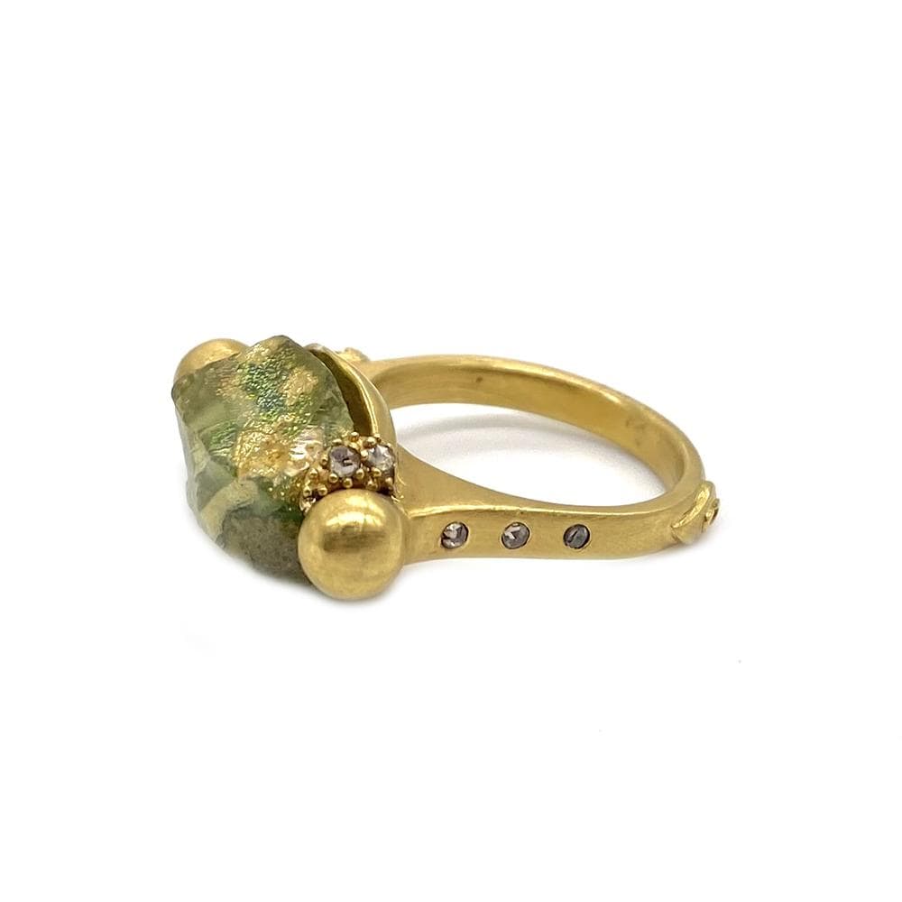 Ancient Roman Glass Ring - Coomi