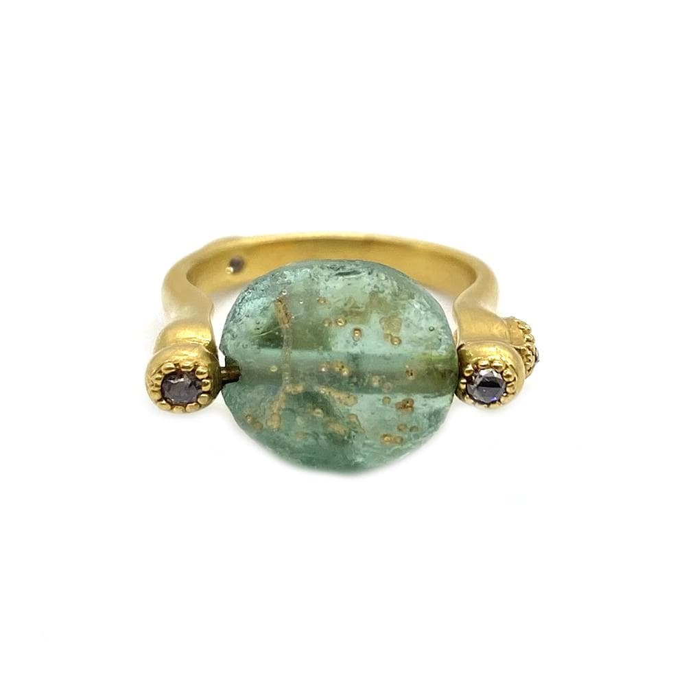 Ancient Roman Glass Ring | Coomi