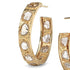 20K Luminosity Diamond Slice Hoop Earrings - Coomi