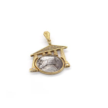 Load image into Gallery viewer, Antiquity Partian Coin Pendant with Rose-Cut Diamonds - Coomi
