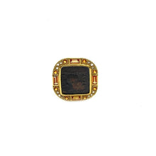 Load image into Gallery viewer, Ancient Coin Button Earrings - Coomi
