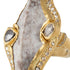 Antiquity Arrow Head Ring with Agate and Multi-color Diamonds - Coomi