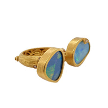 Load image into Gallery viewer, Affinity 20K Australian Opal Illusion Ring - Coomi
