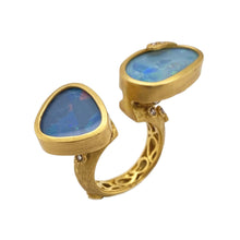 Load image into Gallery viewer, Affinity 20K Australian Opal Illusion Ring - Coomi
